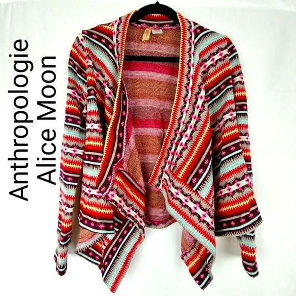 “ALICE MOON” ANTHROPOLOGIE Cardigan - Picture 1 of 13